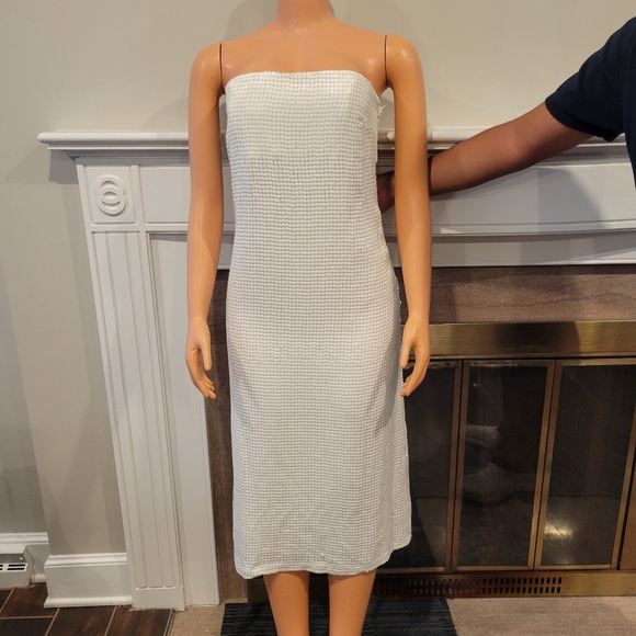 Anthropologie NWT Forever Thet Girl Straplees Slim Midi Dress . - Picture 5 of 16